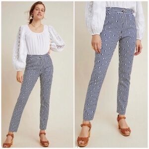 Anthropologie The Essential Slim Trousers